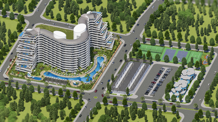New off-plan project in Antalya